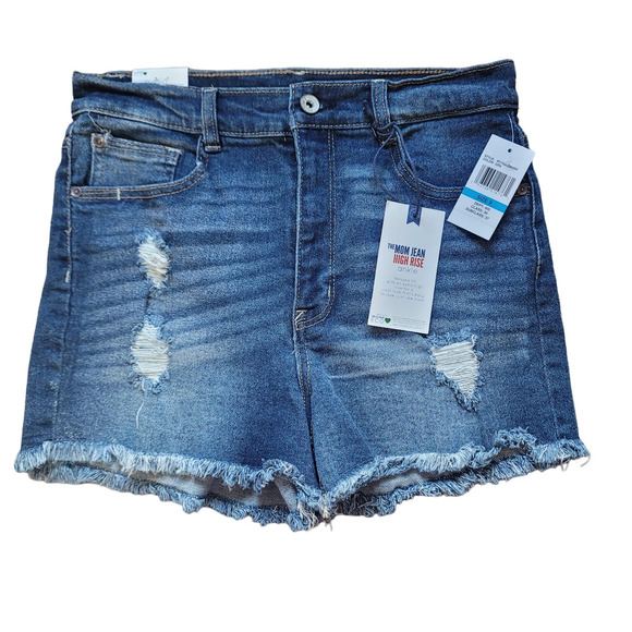 Wallflower The Mom Jean Shorts Size 9 NWT - Picture 3 of 8